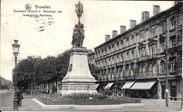 BRUXELLES (1080) : Boulevard Léopold II à Molenbeek - Monument Des Installations Maritimes. CPA. - Molenbeek-St-Jean - St-Jans-Molenbeek