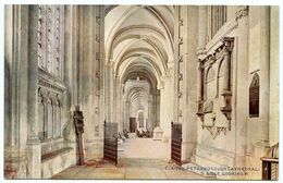 PETERBOROUGH CATHEDRAL : S. AISLE, LOOKING W. - Sonstige & Ohne Zuordnung