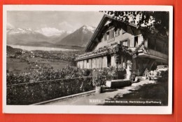 MIN-19 Pension Bellevue Hartlisberg Ob Steffisburg. Non Circulé Visa BRB 1939 - Steffisburg