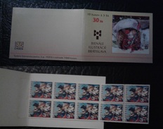 1996 - SLOVENSKO- Bratislava Biennale - Booklet MNH** - Ongebruikt