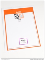 DAVO EASY TRANSPARENT STROKEN MOUNTS T170G (215 X 175) 5 STK/PCS - Enveloppes Transparentes