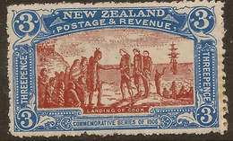 NZ 1906 3d CHCH Exhibition SG 372 HM #ADI133 - Unused Stamps