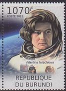 Burundi 2012 Space Astronaut MNH 1V - Unused Stamps
