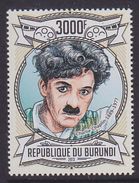 Burundi 2013 Movie Chaplin MNH 1V - Nuovi