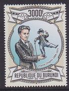 Burundi 2013 Movie Chaplin MNH 1V - Unused Stamps