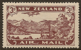 NZ 1931 3d Air P14x15 SG 548a HM #ADI234 - Luchtpost