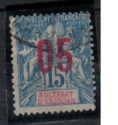 ANJOUAN                N°  YVERT     22      ( 1 )     OBLITERE       ( O   4377 ) - Used Stamps