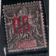 ANJOUAN                N°  YVERT     24   ( 1 )        OBLITERE       ( O   4380 ) - Used Stamps