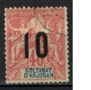 ANJOUAN                N°  YVERT     26    OBLITERE       ( O   4388 ) - Used Stamps