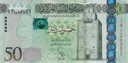 Libya 50 Dinars ND (2013), UNC, P-80a, LY 545a - Libië