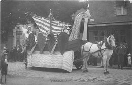 27-VERNEUIL-SUR-AVRE- CARTE PHOTO- FÊTE DES FLEURS - Verneuil-sur-Avre