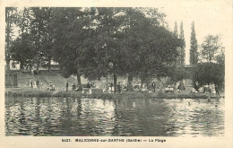 MALICORNE        LA PLAGE - Malicorne Sur Sarthe