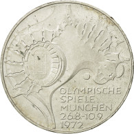 Monnaie, République Fédérale Allemande, 10 Mark, 1972, Stuttgart, TTB+ - Altri & Non Classificati