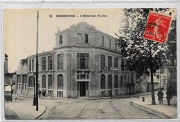 CPA Courbevoie Circulé Hauts De Seine La Poste - Courbevoie