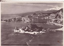 194-Taormina-Messina-Sicilia-Isola Bella E Capo Taormina Con L' Etna-Fotografica-B/N-Nuova-Nouveau-New - Mazara Del Vallo