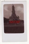 Carte Postale Photo BINGEN-RUDESHEIM (Allemagne) Nationaldenkmal "Germania" Foto - Bingen