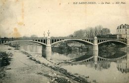 L ILE SAINT DENIS(BATEAU PENICHE) - L'Ile Saint Denis