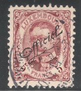 Luxemburg Yvert/Prifix Service 113 Oblit. TB Sans Défaut Cote EUR 70 (numéro Du Lot 228OL) - Servizio