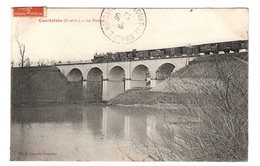 28 EURE ET LOIR - COURTALAIN Le Viaduc Avec Train - Courtalain