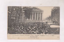 CPA DPT 75  , LE PRESIDENT WOODROW WILSON A PARIS En 1918! - Ricevimenti