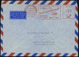 (1) BERLIN-WILMERSDORF 1/ WELTSPARTAG..30.Okt.1959/ ..SPARKASSE/ DER STADT BERLIN WEST 1959 (21.10.) Seltener AFS 055 Pf - Other & Unclassified