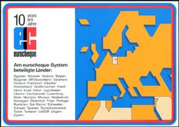 8000 MÜNCHEN 2/ 10 Jahre../ Ec/ Eurocheque 1978 (12.5.) SSt Auf PP 40 Pf. Burgen, Grün: 10 Jahre Eurocheque.. = Europa-K - Other & Unclassified