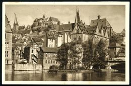 Marburg/ Lahn 1935 (12.5.) 6 Pf. BiP WHW-Lotterie, Grün: Elisabeth-Kirche U. Landgrafen-Schloß Etc., Bedarf (Mi.P 254/16 - Other & Unclassified