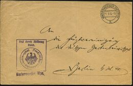 MARIENWERDER (WESTPR)/ H 1935 (11.9.) 2K + Viol. Ra.: FdAR/ Ausbildungsbatl. (Preuß.) Inf. Regt. = 3. Inf.-Rgt. (noch We - Other & Unclassified