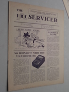 The IRC Servicer ( The International Resistance Company ) Monthly Bulletin / Helping Radio Serviceman JULY 1933 N° III - Literature & Schemes