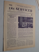 The IRC Servicer ( The International Resistance Company ) Monthly Bulletin / Helping Radio Serviceman 1934 N° VII - Literature & Schemes