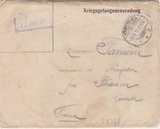 WW1 - Lettre D Un Prisonnier De Guerre Du Camp De VÖHRENBACH -  L  2347 - Guerra De 1914-18