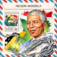 Togo. 2017 Nelson Mandela. (519b) - Nobelpreisträger