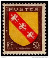 N°757 Armoiries Lorraine - 1941-66 Armoiries Et Blasons
