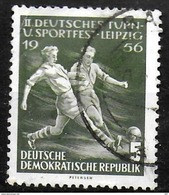 DDR     N°  254   Oblitere   Football Fussball Soccer - Used Stamps