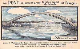 Saint Pierre De Vauvray    27     Le Pont En Ciment Armé            (voir Scan) - Otros & Sin Clasificación