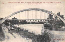 Saint Pierre De Vauvray    27     Le Nouveau Pont En Ciment Armé            (voir Scan) - Otros & Sin Clasificación