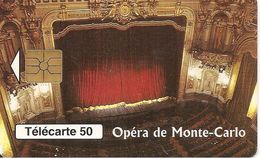 CARTE-PUBLIC-MONACO-50U-MF46-GEM B-07/97-OPERA DE MONTE CARLO-Série 6003-UTILISE-TBE - Monaco