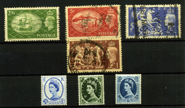 Gran Bretaña Nº 268, 273, 278, 256/59 - Unused Stamps