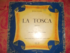 33 T   Puccini   "  La  Tosca  "  Par  Ninon  Vallin  -  M . Endrèze  -  Di  Mazzei  -  Payen - Opere