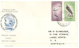 (425) New Zealand FDC Cover - Health Stamp - 1961 - Storia Postale