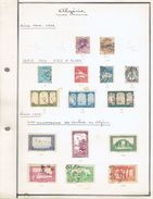 Petite Collection De 60 Timbres D'Algérie (toutes Dates) Oblitérés (5 Scans) - Collections, Lots & Series