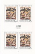 Eslovaquia Nº 282 Al 283 En Hoja De 4 Series - Unused Stamps