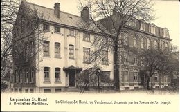 BRUXELLES (1080): Paroisse St. Remi à Bruxelles-Maritime : La Clinique St. Remi Des Soeurs De St. Joseph, Rue Vandernoot - Salud, Hospitales