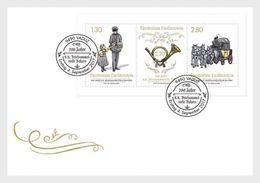 Liechtenstein - Postfris / MNH - FDC Sheet 200 Jaar Postbezorging 2017 - Unused Stamps