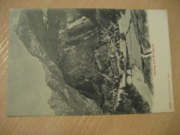 AMSTEG Silenen Mit Windgelle Post Card URI Switzerland - Silenen