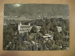 ASCONA Hotel Monte Verita 1951 To Stockholm Sweden Post Card TICINO Switzerland - TI Ticino