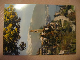 ASCONA Ronco Lago Maggiore 1980 To Bromma Sweden Post Card TICINO Switzerland - Ronco Sopra Ascona