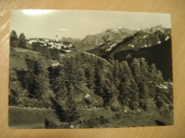 GUARDA Unter Engadin Piz Pisoc Mountain Mountains Hotel Meisser Post Card Grisons GRAUBUNDEN Switzerland - Guarda