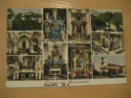 MARIASTEIN Abbey GRUSS AUS Monastery Metzerlen 1961 To Valls Tarragona Spain Post Card SOLOTHURN Switzerland - Metzerlen-Mariastein