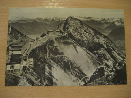 PILATUS Kulm Blick Alpen Mountain Mountains Post Card NIDWALDEN Unterwalden Switzerland - Altri & Non Classificati